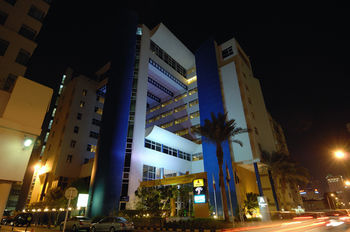 Hotel Front - Evening or Night